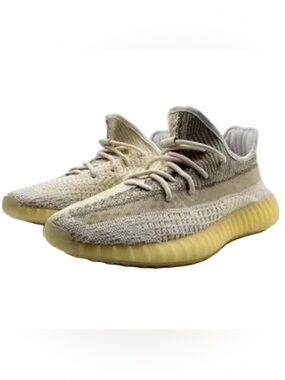 Adidas Yeezy 350 v2 Natural Athletic Activewear Sport Lace Up Sneakers Girl 5.5